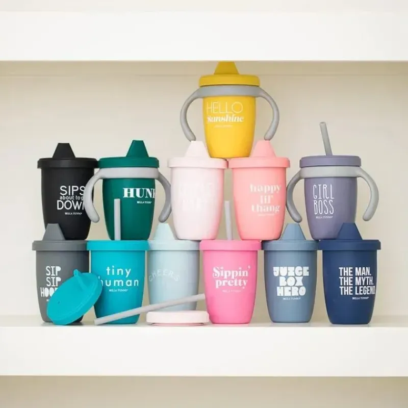Bella Tunno Straw, Sippy & Training Cups|Dishes, Utensils & Food Containers*- Happy Sippy Straw Lid, Purple