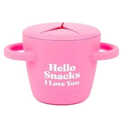 Bella Tunno Food Jars & Snack Cups|Dishes, Utensils & Food Containers*- Hello Snacks Happy Snacker, Pink