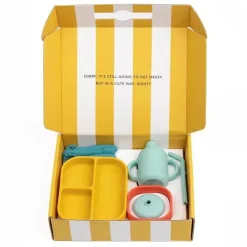 Bella Tunno Gift For Toddler|Gifts Over $50*- Little Bites Bundle, Baby Feeding Set, 100% Food-Grade Silicone, Circus Fun