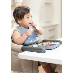 Bella Tunno Gift For Toddler|Gifts Over $50*- Little Bites Bundle, Baby Feeding Set, 100% Food-Grade Silicone, Jungle Safari