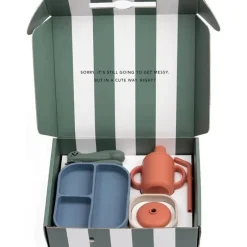 Bella Tunno Gift For Toddler|Gifts Over $50*- Little Bites Bundle, Baby Feeding Set, 100% Food-Grade Silicone, Jungle Safari