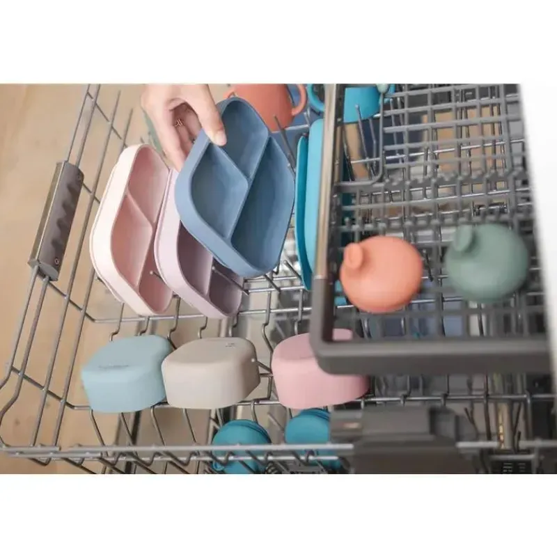 Bella Tunno Gift For Toddler|Gifts Over $50*- Little Bites Bundle, Baby Feeding Set, 100% Food-Grade Silicone, Garden Party