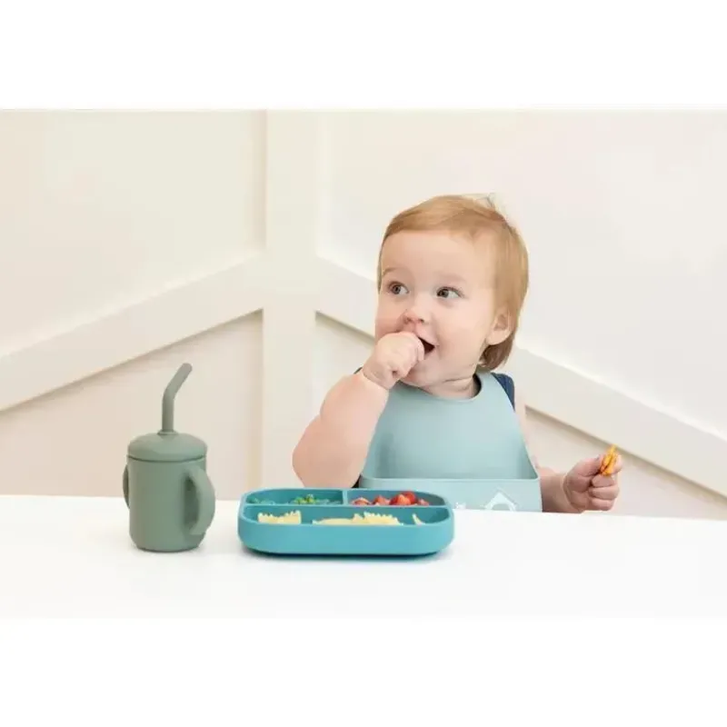 Bella Tunno Gift For Toddler|Gifts Over $50*- Little Bites Bundle, Baby Feeding Set,100% Food-Grade Silicone, Underwater World