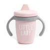 Bella Tunno Straw, Sippy & Training Cups|Dishes, Utensils & Food Containers*- Little Lady Happy Sippy Cup, Light Pink