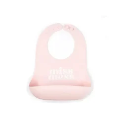 Bella Tunno Gift For Baby|Bibs*- Missmess Wonder Bib Silicone, Light Pink