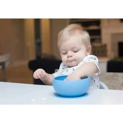 Bella Tunno Suction Plates & Bowls|Dishes, Utensils & Food Containers*- Mr Mess Wonder Bowl, Blue