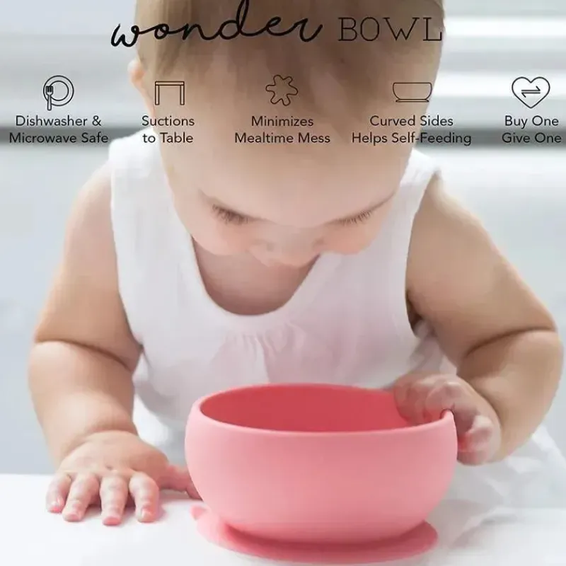 Bella Tunno Suction Plates & Bowls|Dishes, Utensils & Food Containers*- Mr Mess Wonder Bowl, Blue
