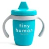 Bella Tunno Straw, Sippy & Training Cups|Dishes, Utensils & Food Containers*- Tiny Human Happy Sippy Cup, Blue