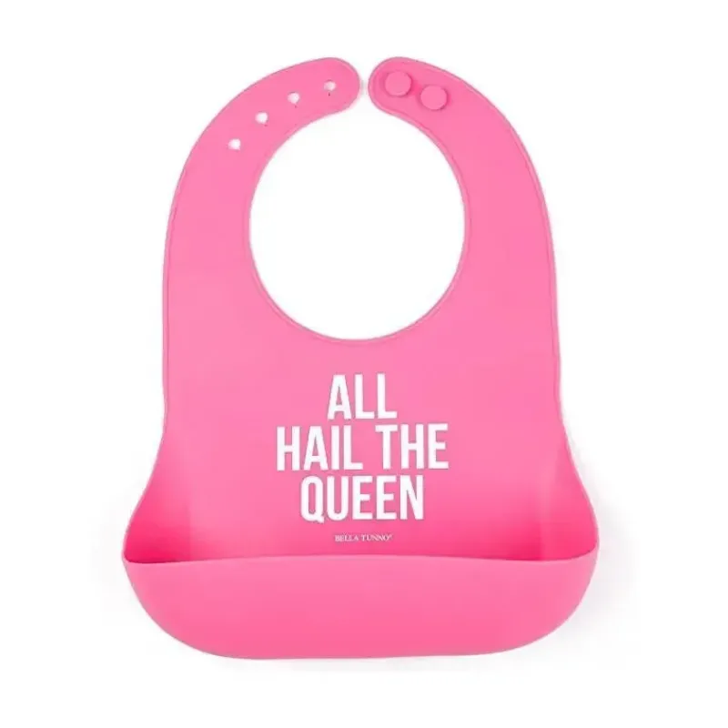 Bella Tunno Gift For Baby|Bibs*- Wonder Bib, All Hail The Queen