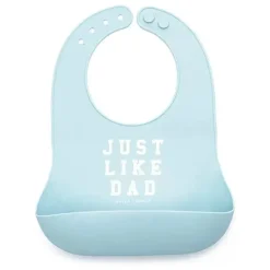 Bella Tunno Gift For Baby|Bibs*- Wonder Bib, Just Like Dad
