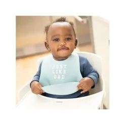 Bella Tunno Gift For Baby|Bibs*- Wonder Bib, Just Like Dad