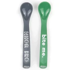 Bella Tunno Utensils & Accessories|Dishes, Utensils & Food Containers*- Wonder Spoons 2 PK - Whoa Bro/Bite Me
