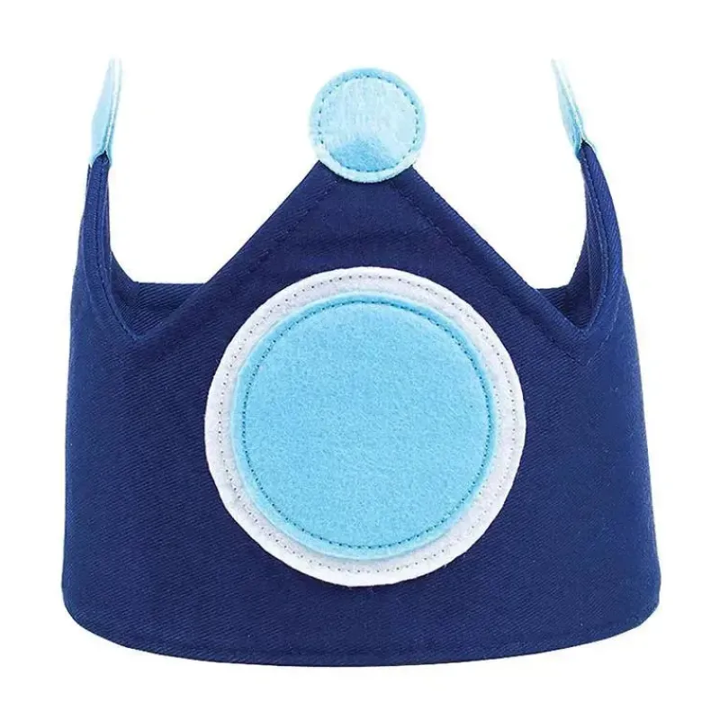 Bella Tunno Baby Hats*Baby Celebration Crown, Navy