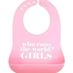 Bella Tunno Gift For Baby|Bibs*Who Runs The World Wonder Bib