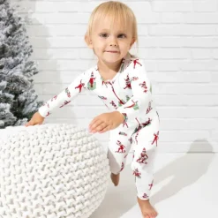 Bellabu Bear Christmas Clothing*- Christmas Pajamas: The Elf On The Shelf Bamboo Sleepwear