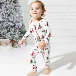 Bellabu Bear Christmas Clothing*- Christmas Pajamas: The Elf On The Shelf Bamboo Sleepwear