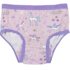 Bellabu Bear Baby Underwear*- Enchanted Girl's Bamboo Underwear 7-Pack, 2/3T