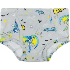Bellabu Bear Baby Underwear*- 7-Pack Batman Kids Bamboo Underwear, 4/5T