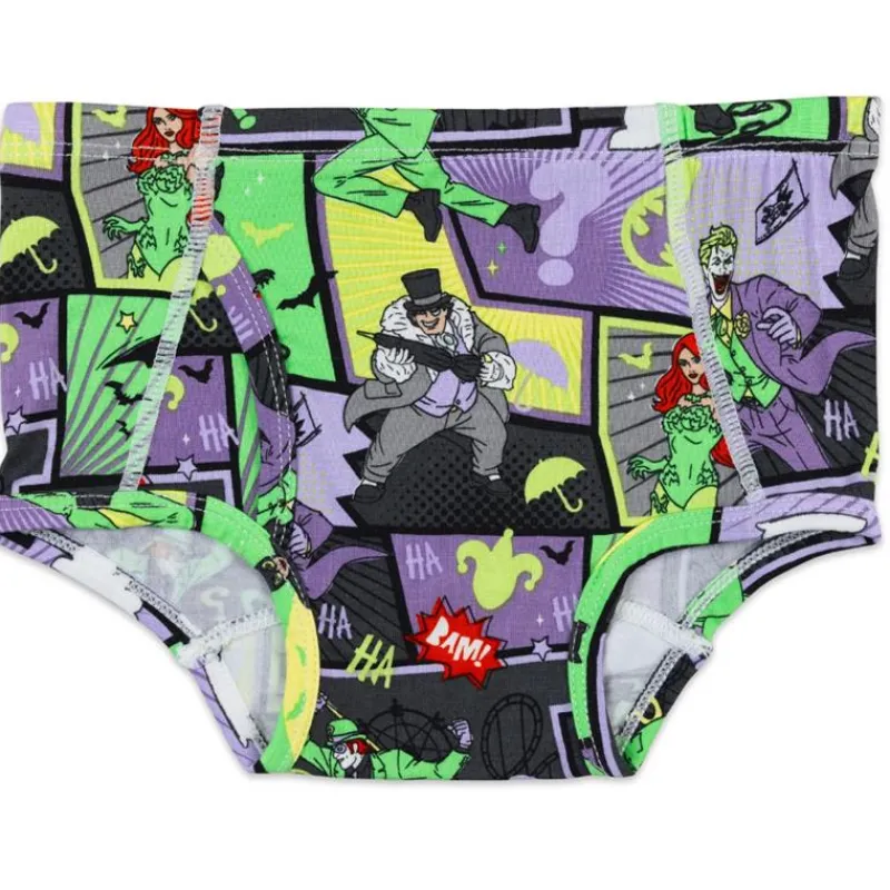 Bellabu Bear Baby Underwear*- 7-Pack Batman Kids Bamboo Underwear, 4/5T