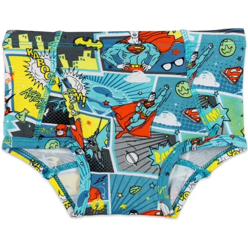 Bellabu Bear Baby Underwear*- 7-Pack Batman Kids Bamboo Underwear, 4/5T