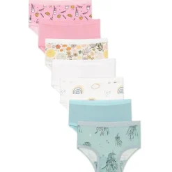 Bellabu Bear Baby Underwear*- 7Pk Springtime Bamboo Girls' Underwear