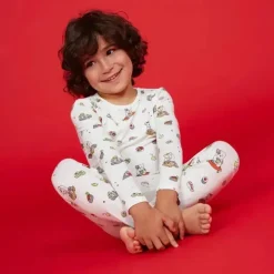 Bellabu Bear Baby Sleepwear*- Sushi Cat Kids Bamboo Pajamas