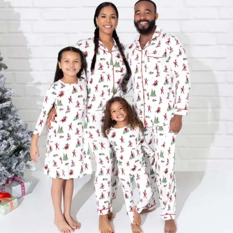 Bellabu Bear Christmas Clothing*- The Elf On The Shelf Bamboo Kids Pajamas