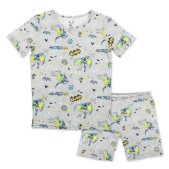 Bellabu Bear Baby Sleepwear*- Toddler Batman Kids Bamboo Short Set