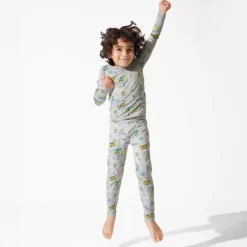 Bellabu Bear Baby Sleepwear*- Toddler Batman Bamboo Kids Pajamas