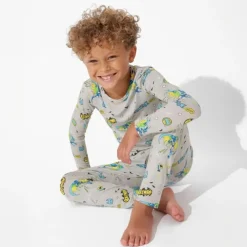 Bellabu Bear Baby Sleepwear*- Toddler Batman Bamboo Kids Pajamas