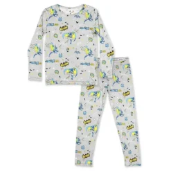 Bellabu Bear Baby Sleepwear*- Toddler Batman Bamboo Kids Pajamas