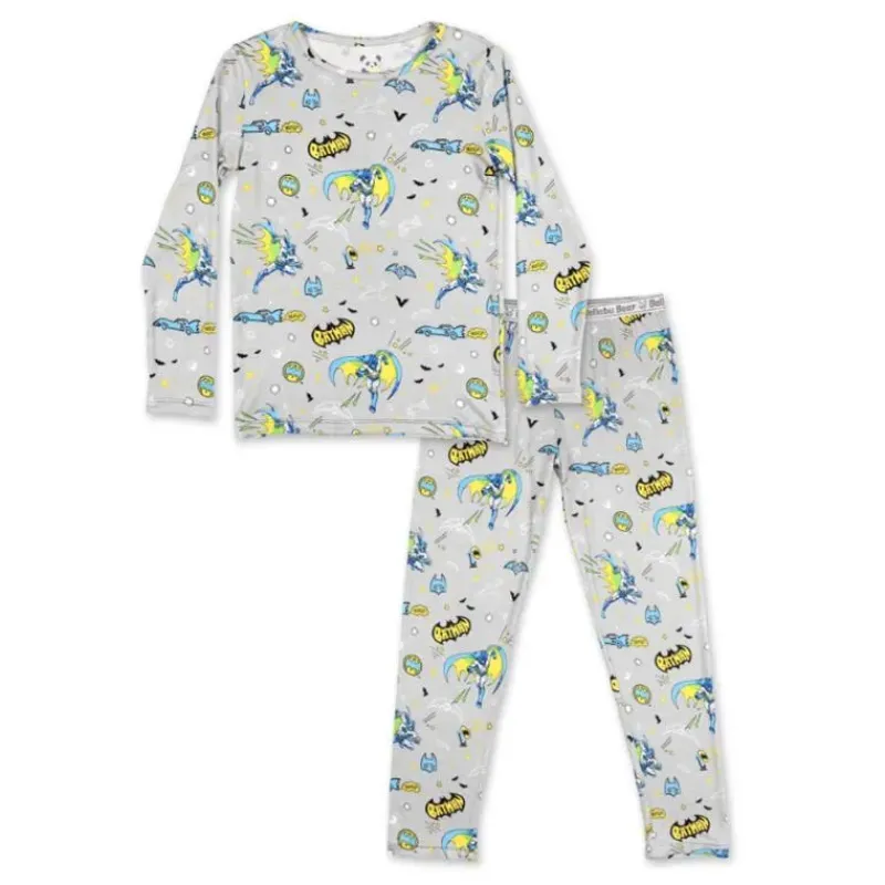 Bellabu Bear Baby Sleepwear*- Toddler Batman Bamboo Kids Pajamas