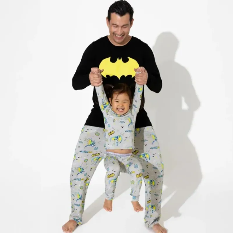 Bellabu Bear Baby Sleepwear*- Toddler Batman Bamboo Kids Pajamas