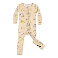 Bellabu Bear Baby Sleepwear*- Toddler Sushi Cat Kids Bamboo Footie