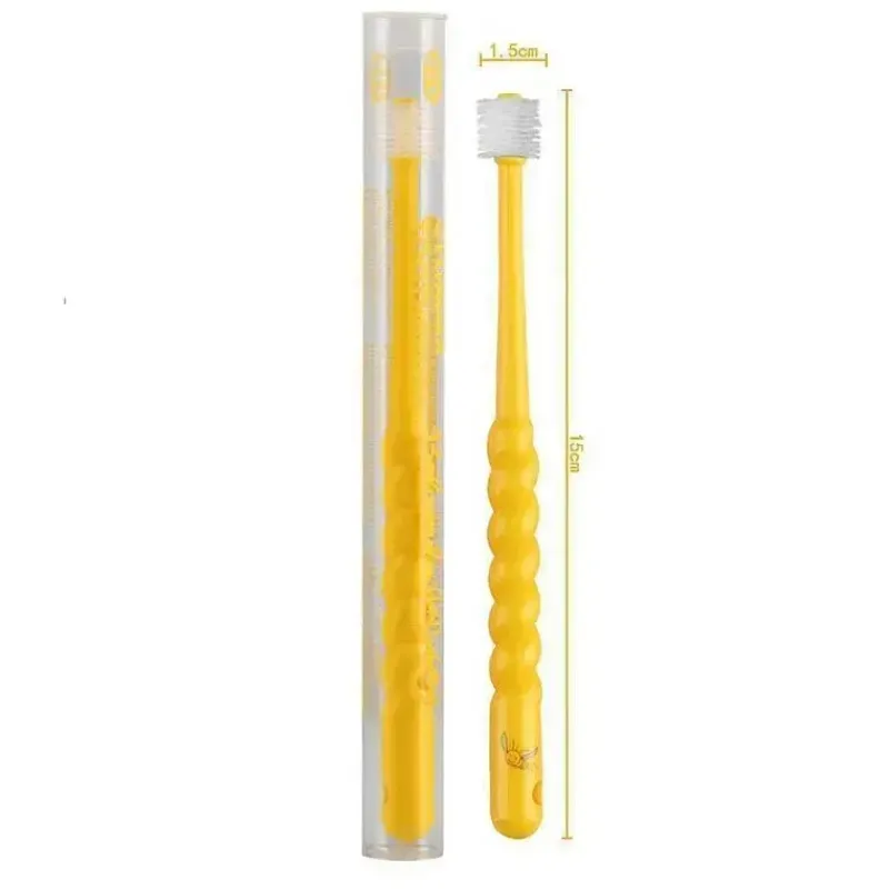 Beloved Oral & Nasal Care*Baby - Cylinder Toothbrush, Yellow 2Y +