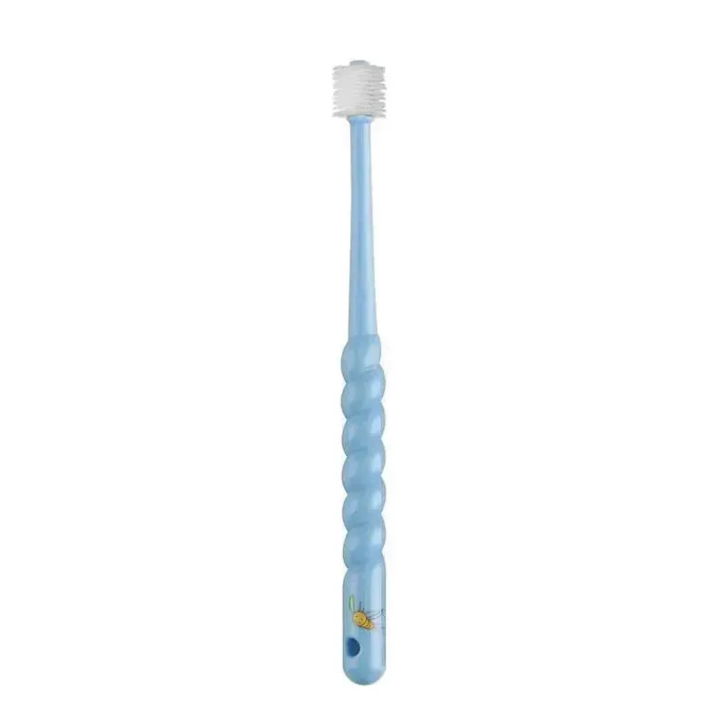 Beloved Oral & Nasal Care*Baby - Cylinder Toothbrush, Blue 2Y +