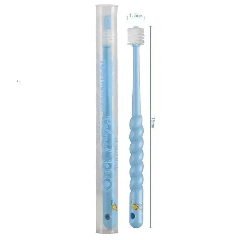 Beloved Oral & Nasal Care*Baby - Cylinder Toothbrush, Blue 2Y +