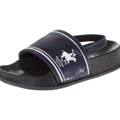 Josmo Baby Shoes*Beverly Hills - Boy Slides Comfortable Non-Slip Sandals Navy