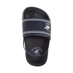 Josmo Baby Shoes*Beverly Hills - Boy Slides Comfortable Non-Slip Sandals Navy