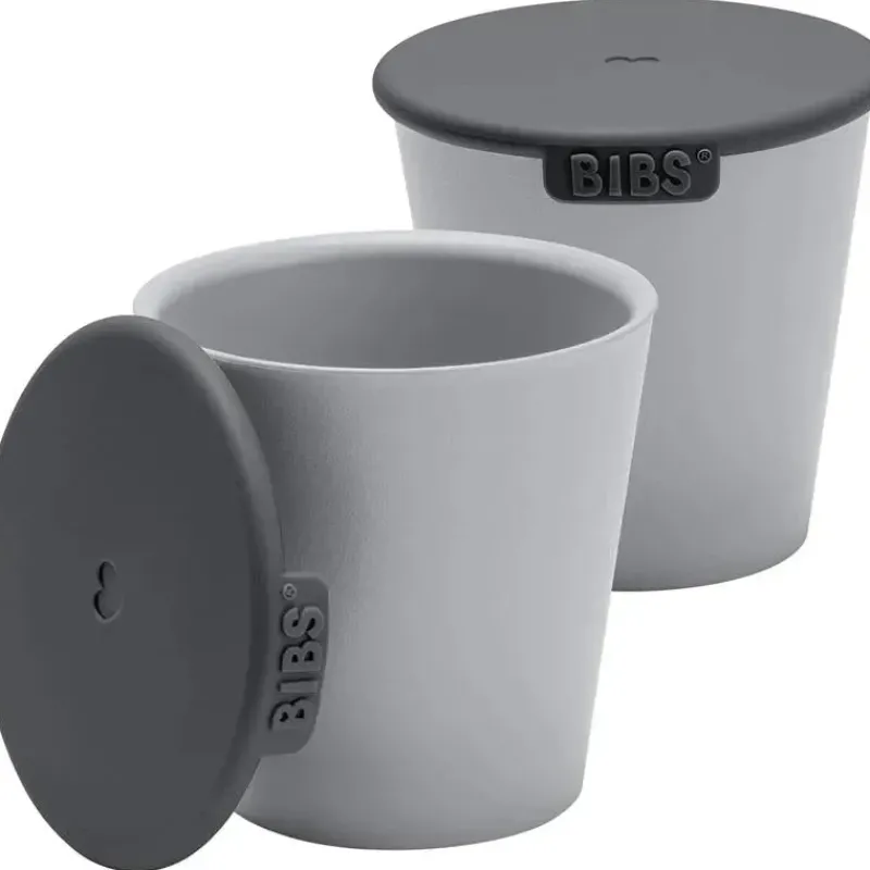 Bibs Straw, Sippy & Training Cups|Dishes, Utensils & Food Containers*- Cup Set With Lid