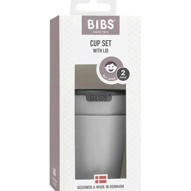 Bibs Straw, Sippy & Training Cups|Dishes, Utensils & Food Containers*- Cup Set With Lid