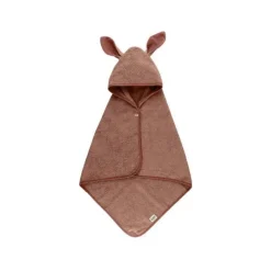 Bibs Baby Bath Towels*- Kangaroo Hoodie Towel Baby, Woodchuck