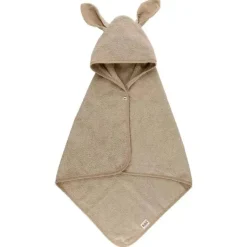 Bibs Baby Bath Towels*- Kangaroo Hoodie Towel Baby, Vanilla