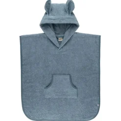 Bibs Baby Bath Towels*- Kangaroo Poncho Toddler, Petrol