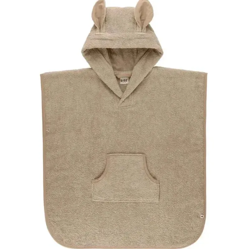 Bibs Baby Bath Towels*- Kangaroo Poncho Toddler, Vanilla