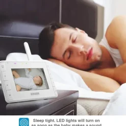 Black + Decker Gifts Over $100|Video Monitors*- 4.3 Digital Video Baby Monitor with Pan-Tilt-Zoom Camera