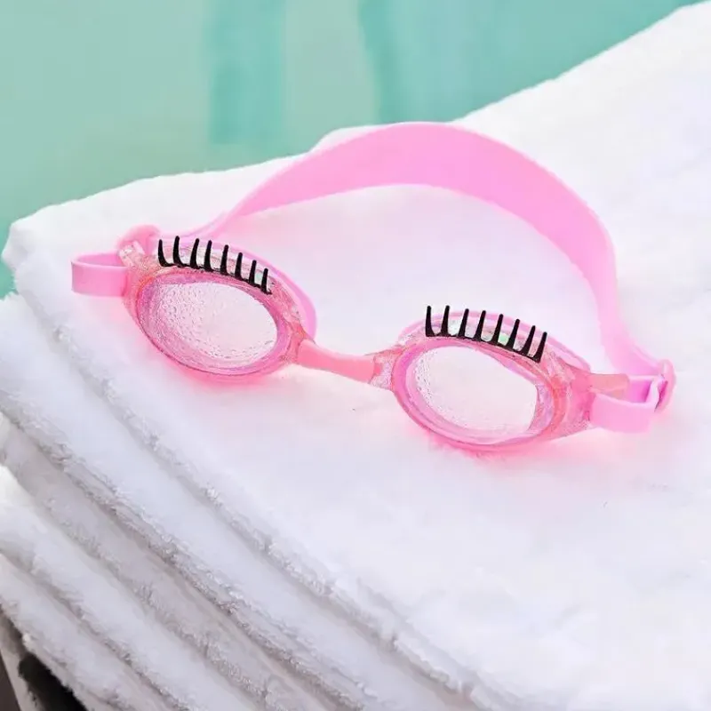 Bling2o Goggles & Swimming Masks*Bling 2O - Girls' Glam Splash Lash Swimming Goggles with UV Protection, Ages 3+, Pink