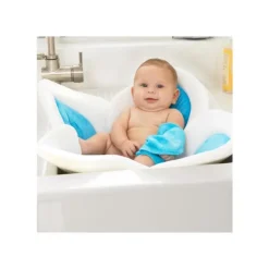 Blooming Bath Bath Tubs & Seats|Bath Safety*Blooming Baby Lotus, Grey/Dark Grey