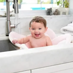 Blooming Bath Bath Tubs & Seats*Blooming Baby Lotus - Pink/White/Gray