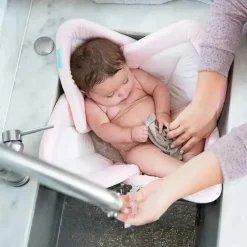 Blooming Bath Bath Tubs & Seats*Blooming Baby Lotus - Pink/White/Gray